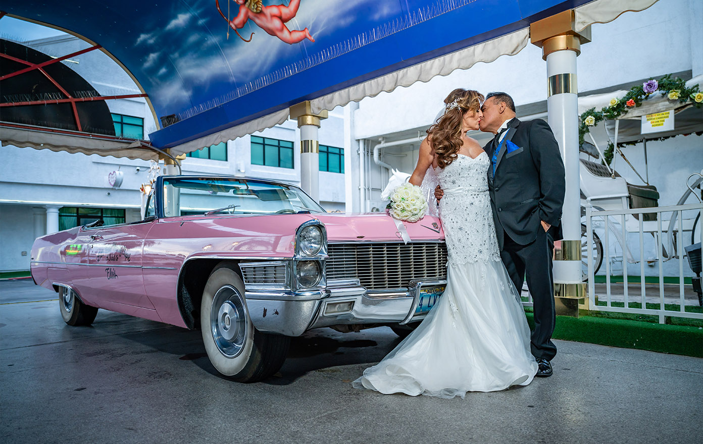Pink Cadillac Wedding